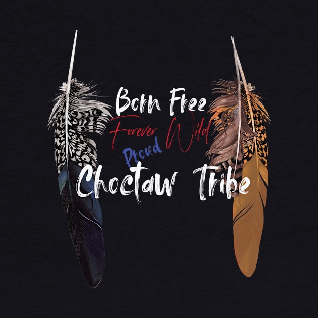 Choctaw Native American Indian Retro Retro Rustic Feathers by The Dirty Gringo